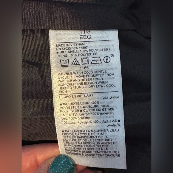 Old Navy Oversized Belted Elegant Gray Women's Coat Plus Size - Picture 9 of 11